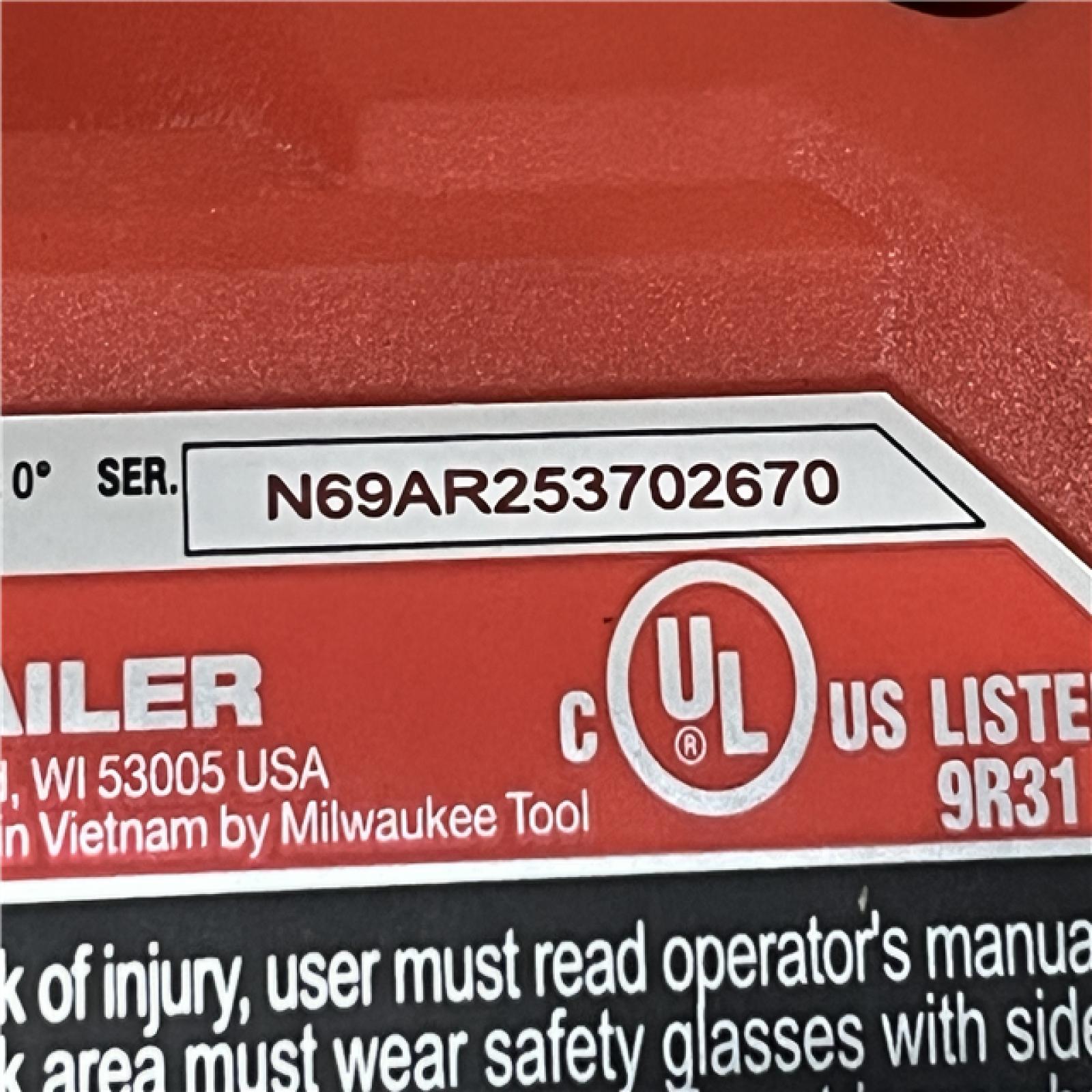 AS-IS Milwaukee FUEL 18-Volt Lithium-Ion Brushless Cordless Gen ll 16-Gauge Straight Finish Nailer (Tool Only)