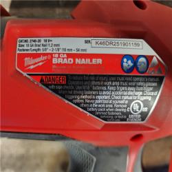 HOUSTON LOCATION - AS-IS Milwaukee M18 FUEL 18 Gauge Brad Nailer (TOOL ONLY)