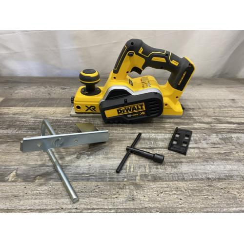 AS-IS DEWALT 20V MAX XR Cordless Brushless 3-1/4 in. Planer (Tool Only)