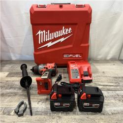 AS-IS Milwaukee FUEL 18V Lithium-Ion Brushless Cordless 1/2 in. Drill/Driver Kit