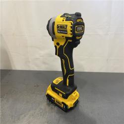 AS-IS - DeWALT ATOMIC 20V Max Lithium-Ion Brushless Cordless Compact 1/4 in. Impact Driver Kit