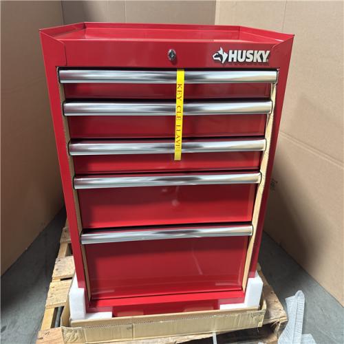 CALIFORNIA AS IS HUSKY 5 DRAWER TOOLBOX BASE ONLY