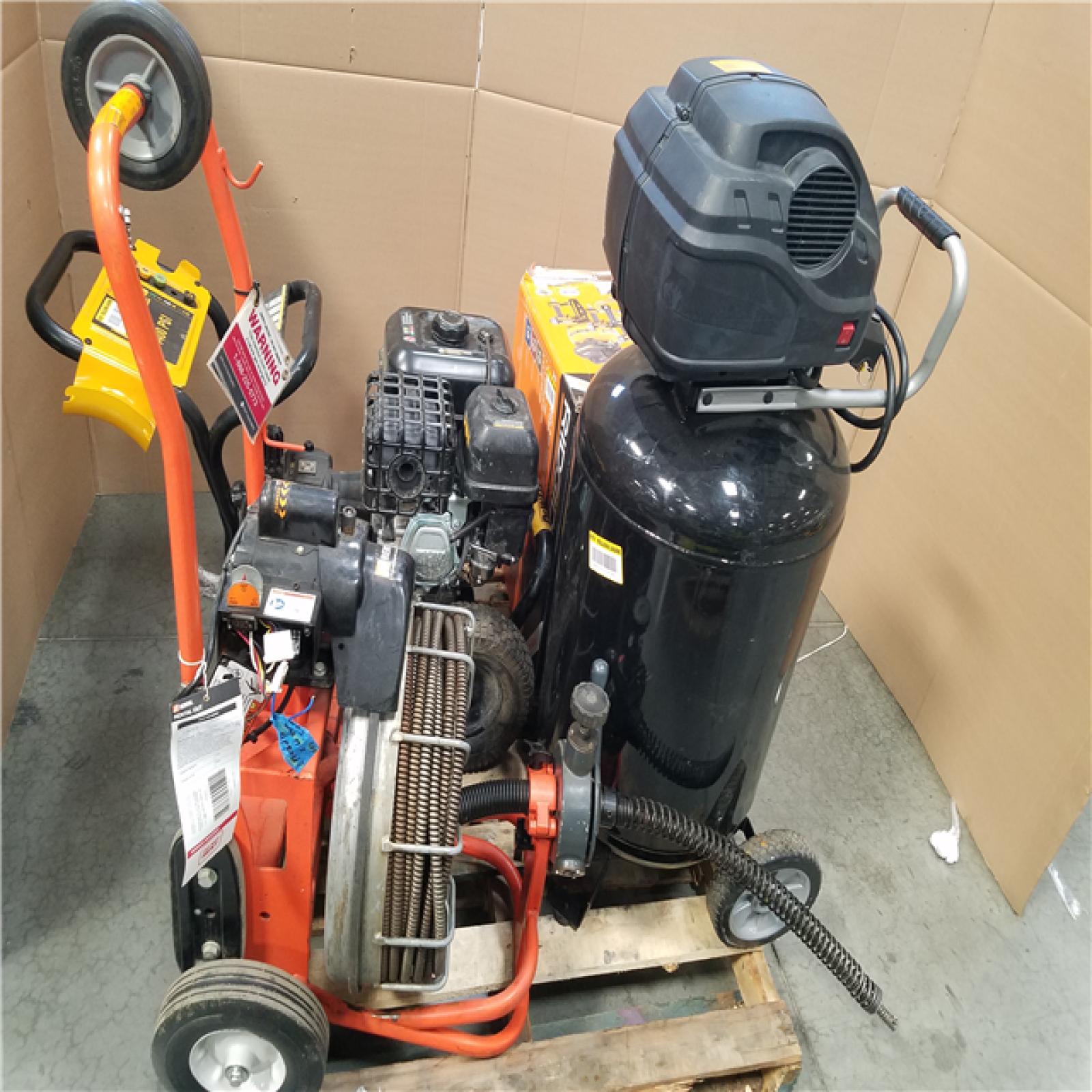 CALIFORNIA AS-IS OUTDOOR POWER EQUIPMENT