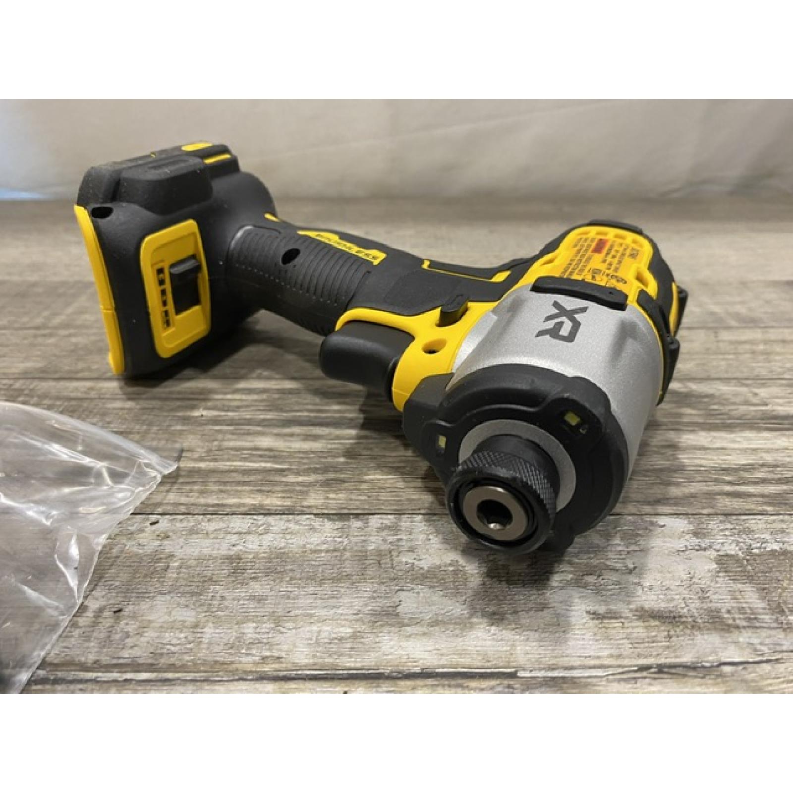 AS-IS DEWALT 20-Volt Maximum XR Cordless Brushless 1/4 in. 3-Speed Impact Driver (Tool-Only)