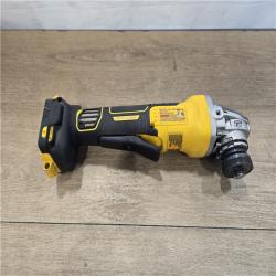 AS-IS DEWALT 20V XR Cordless 4-1/2. in. to 5 in. Variable Speed Angle Grinder (Tool Only)
