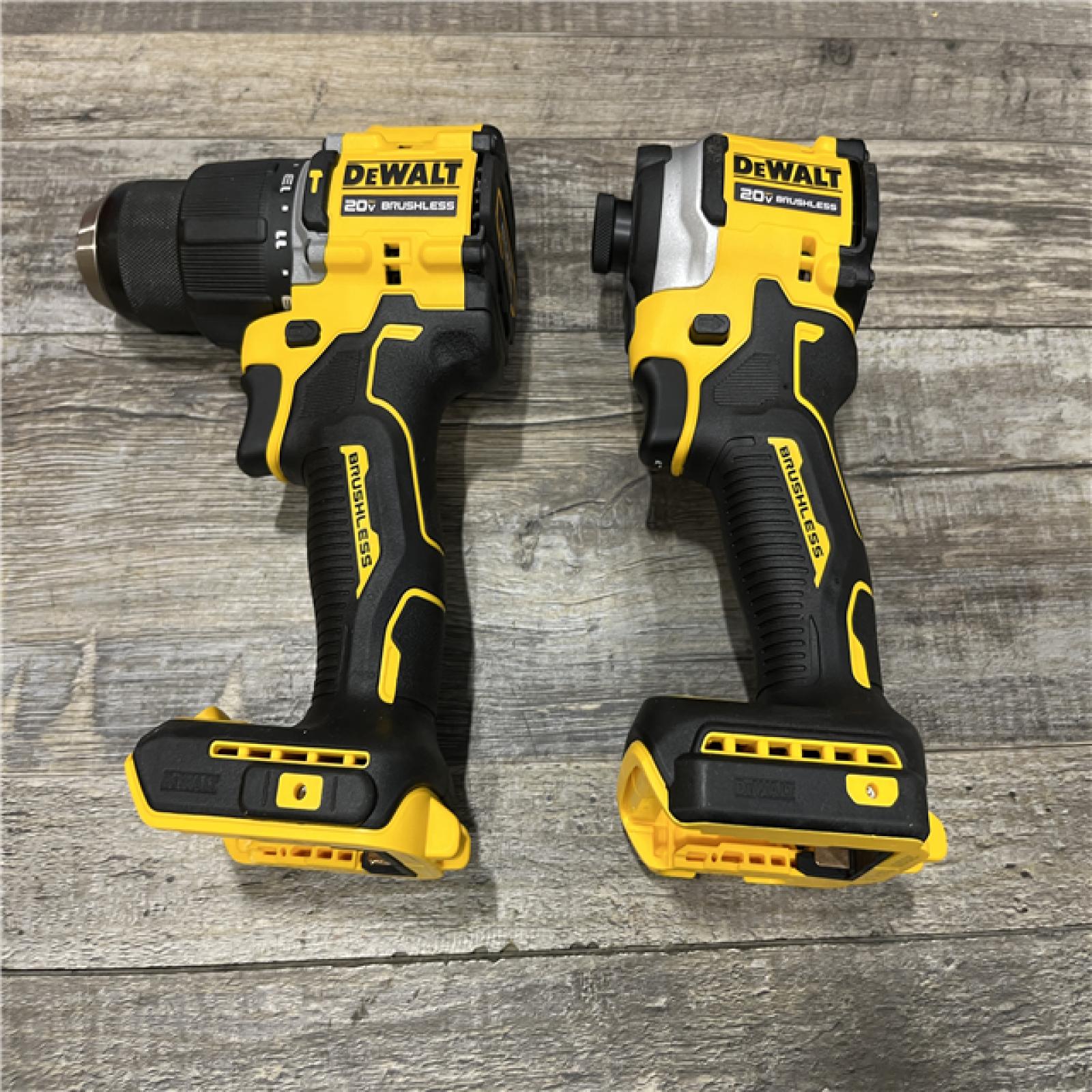 AS-IS DEWALT ATOMIC 20V MAX Lithium-Ion Cordless 2-Tool Combo Kit