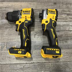 AS-IS DEWALT ATOMIC 20V MAX Lithium-Ion Cordless 2-Tool Combo Kit