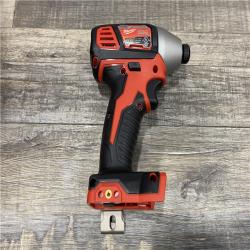 AS-IS Milwaukee 18V Lithium-Ion Cordless 1/4 in. Impact Driver Kit