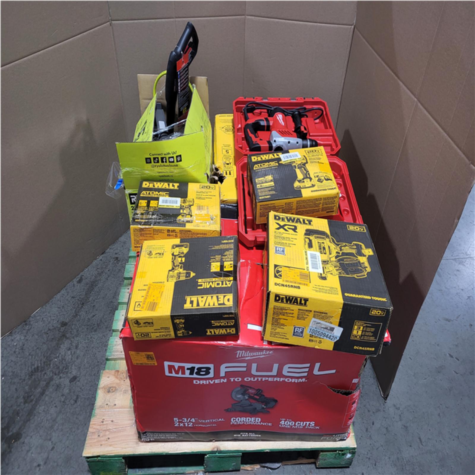 CALIFORNIA AS-IS TOOL PALLET