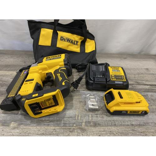 AS-IS DEWALT ATOMIC 20V MAX Lithium Ion Cordless 23 Gauge Pin Nailer Kit