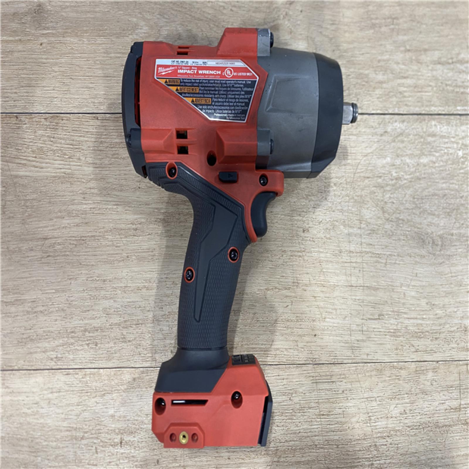 AS-IS Milwaukee FUEL 18V Lithium-Ion Brushless Cordless 1/2 in. Impact Wrench with Friction Ring (Tool-Only)