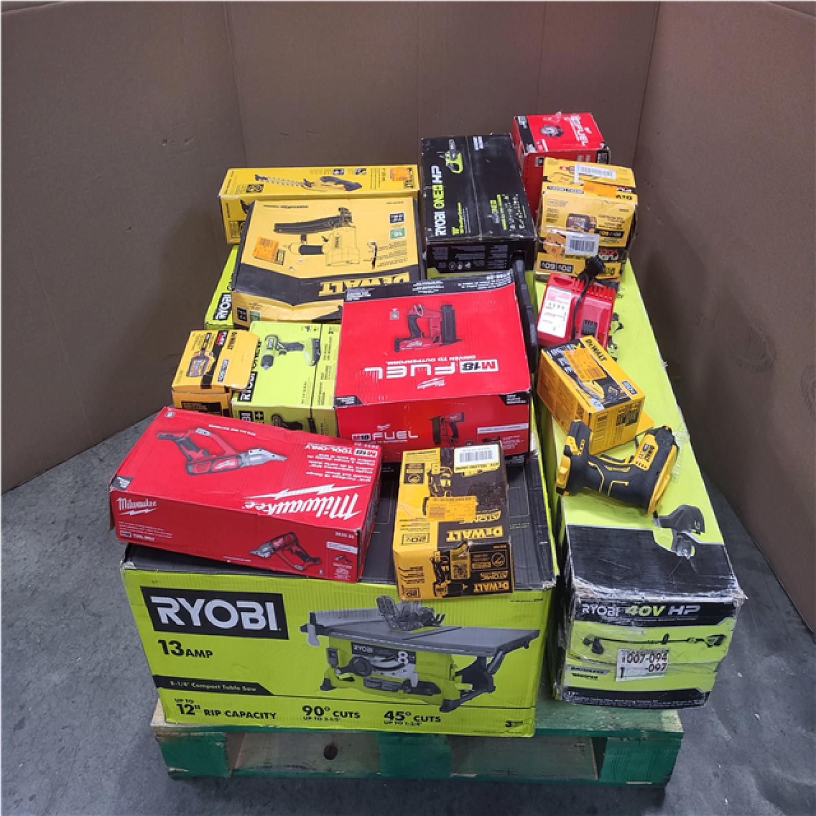 CALIFORNIA AS-IS TOOL PALLET