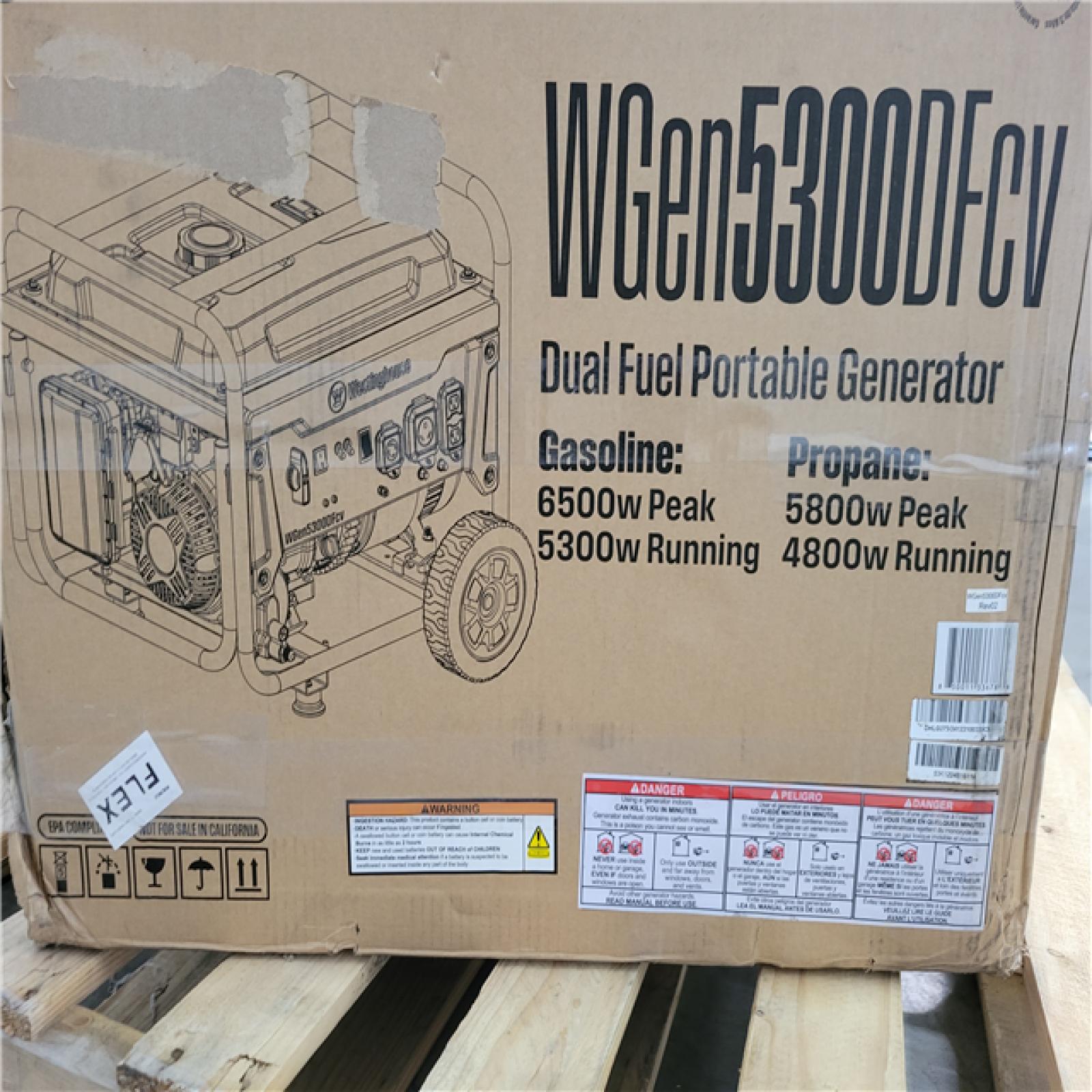 CALIFORNIA AS-IS OUTDOOR POWER EQUIPMENT