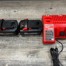 AS-IS Milwaukee 18-Volt Lithium-Ion High Output Starter Kit