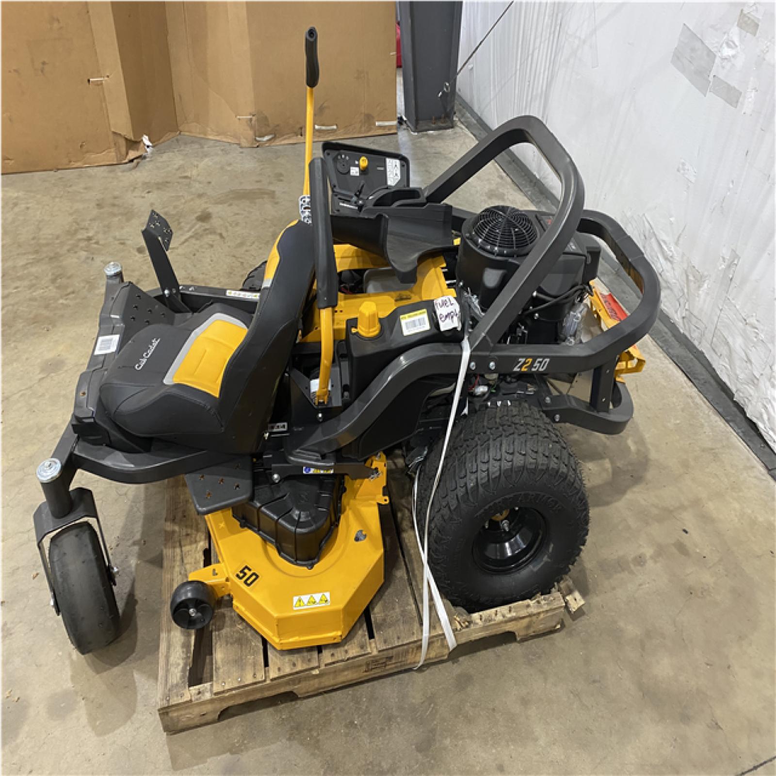 Houston Location - AS-IS Outdoor Power Equipment CUB CADET Z2 50 SIT DOWN MOWER