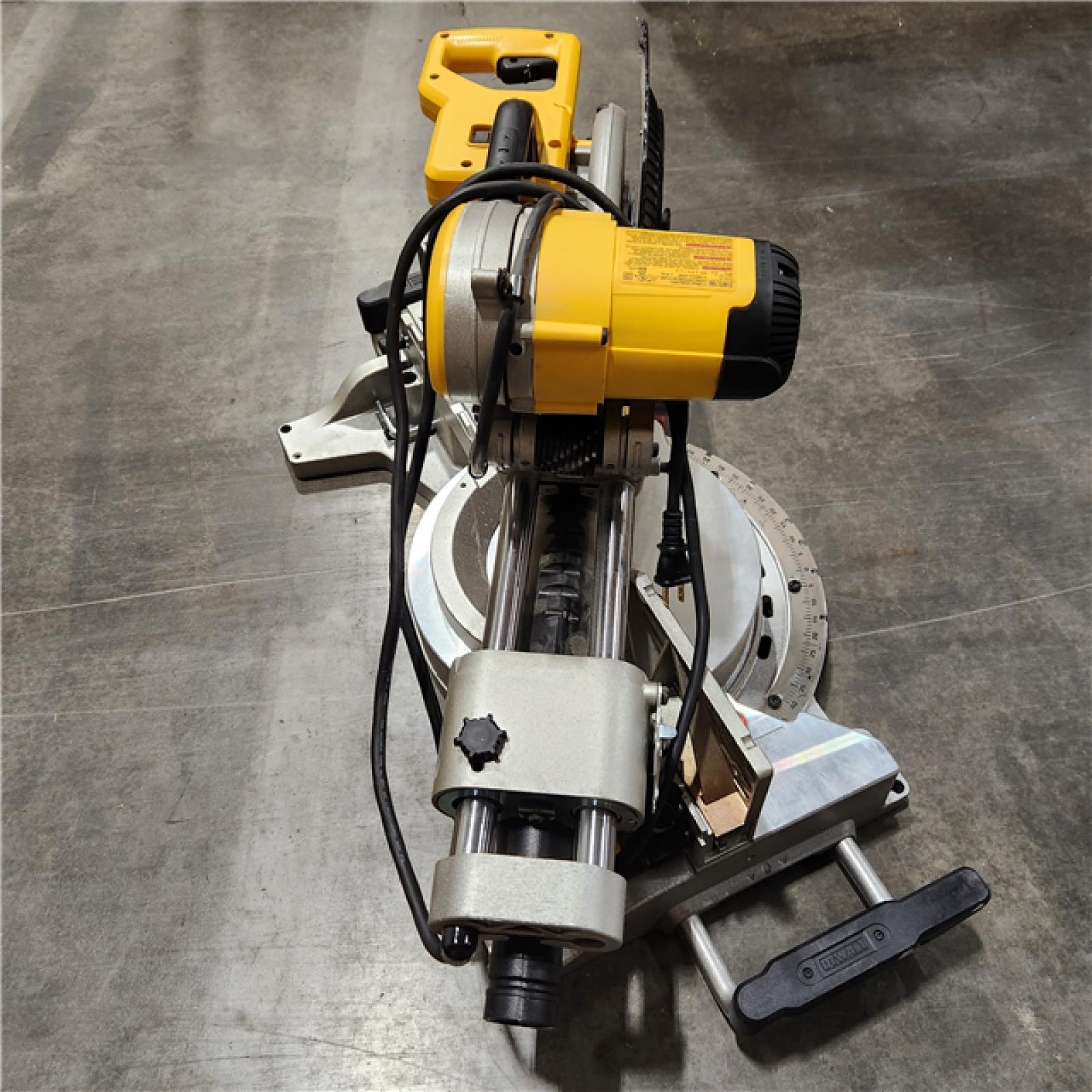 As-Is- DeWALT  12in Double Bevel Sliding Compound Miter Saw