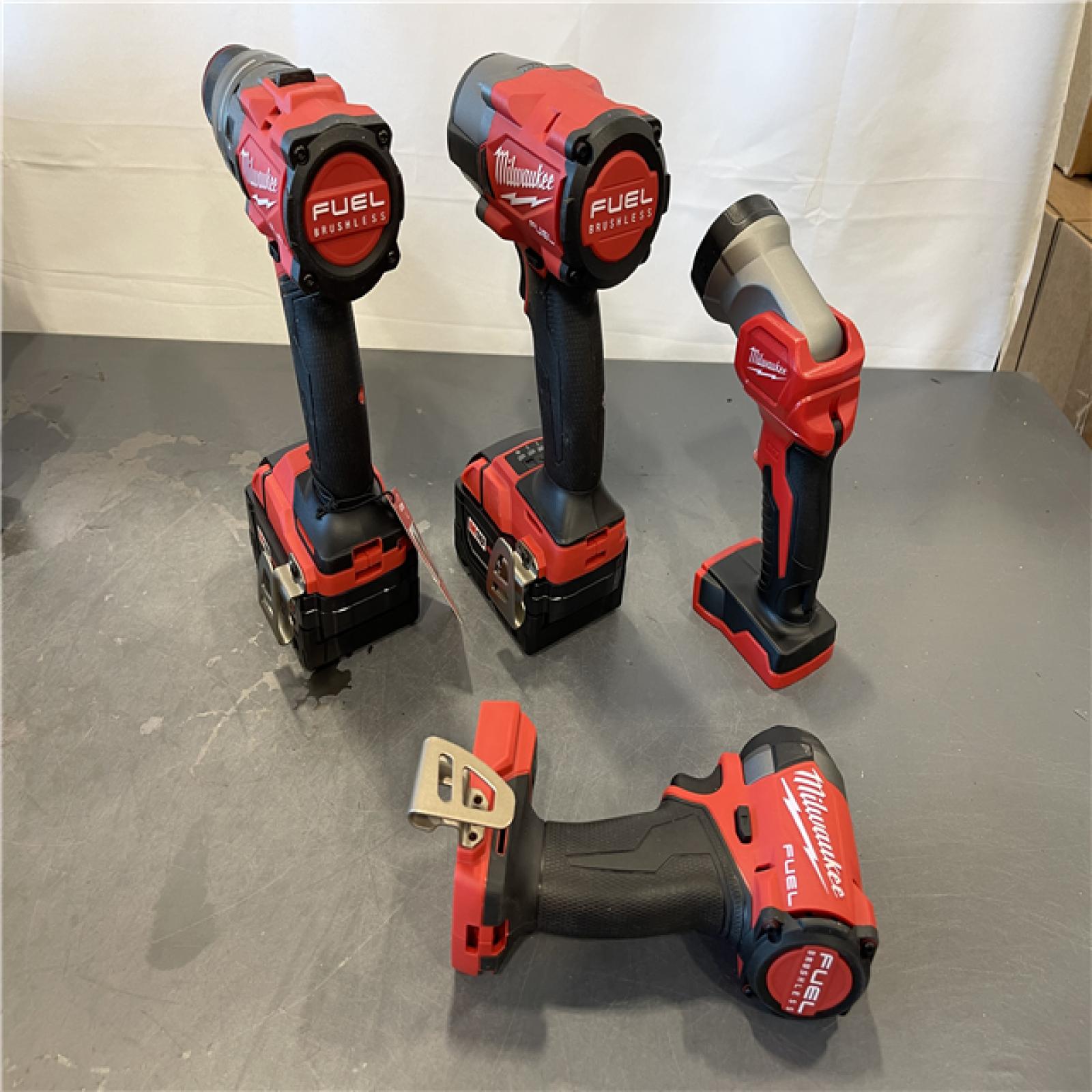 AS-IS - Milwaukee M18 FUEL 18V Lithium-Ion Brushless Cordless Combo Kit