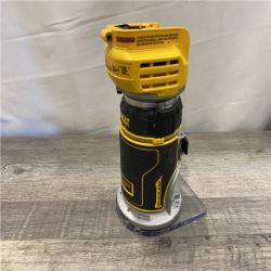 AS-IS DEWALT 20V MAX XR Cordless Brushless Fixed Base Compact Router (Tool Only)