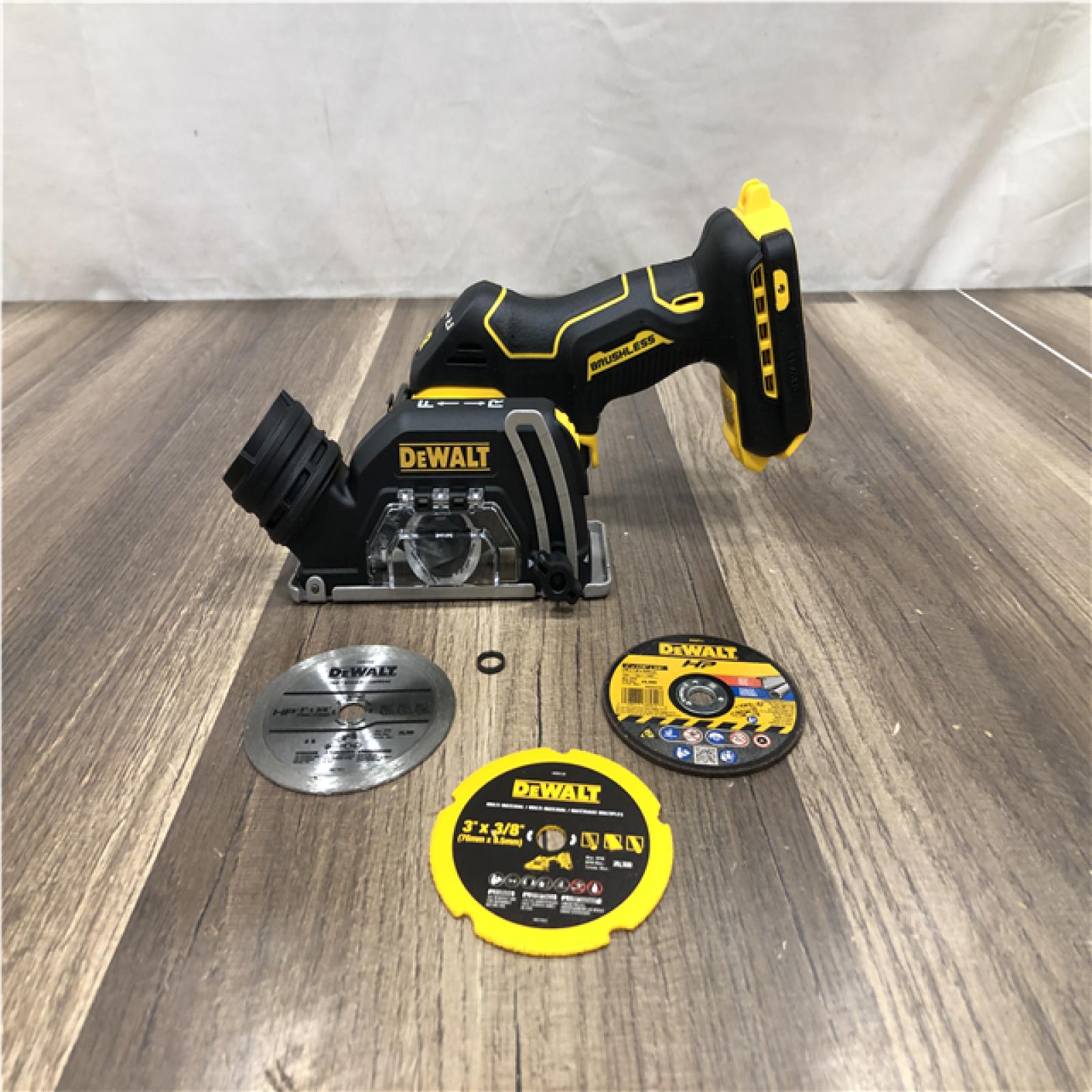 AS-IS DEWALT 20V XR Cordless 3 in. Cut-Off Tool (Tool Only)
