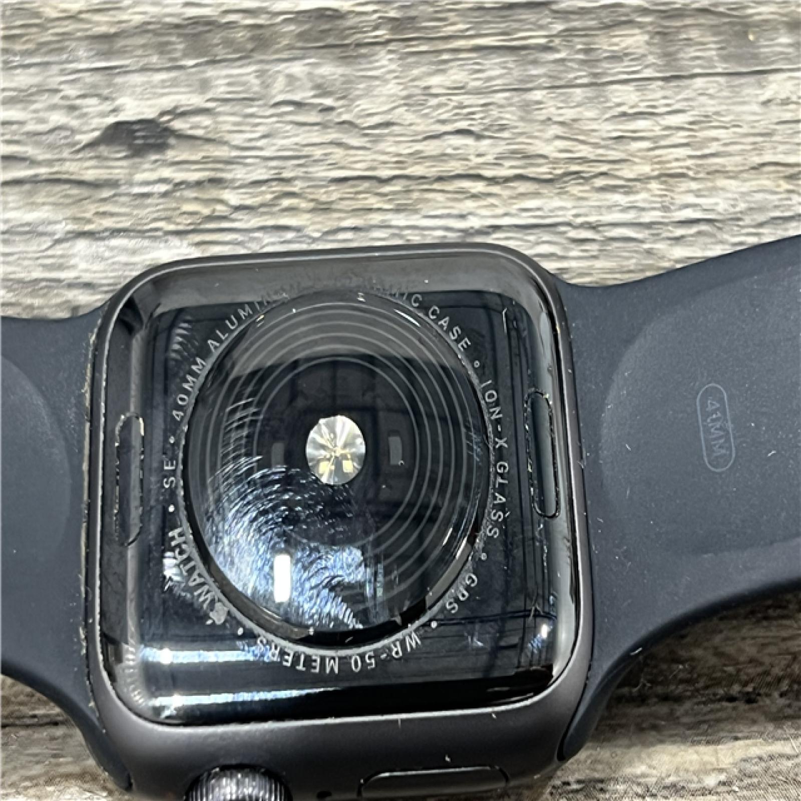 AS-IS Apple Watch SE (GPS, 40mm) - Space Gray Aluminum Case with Black Sport Band