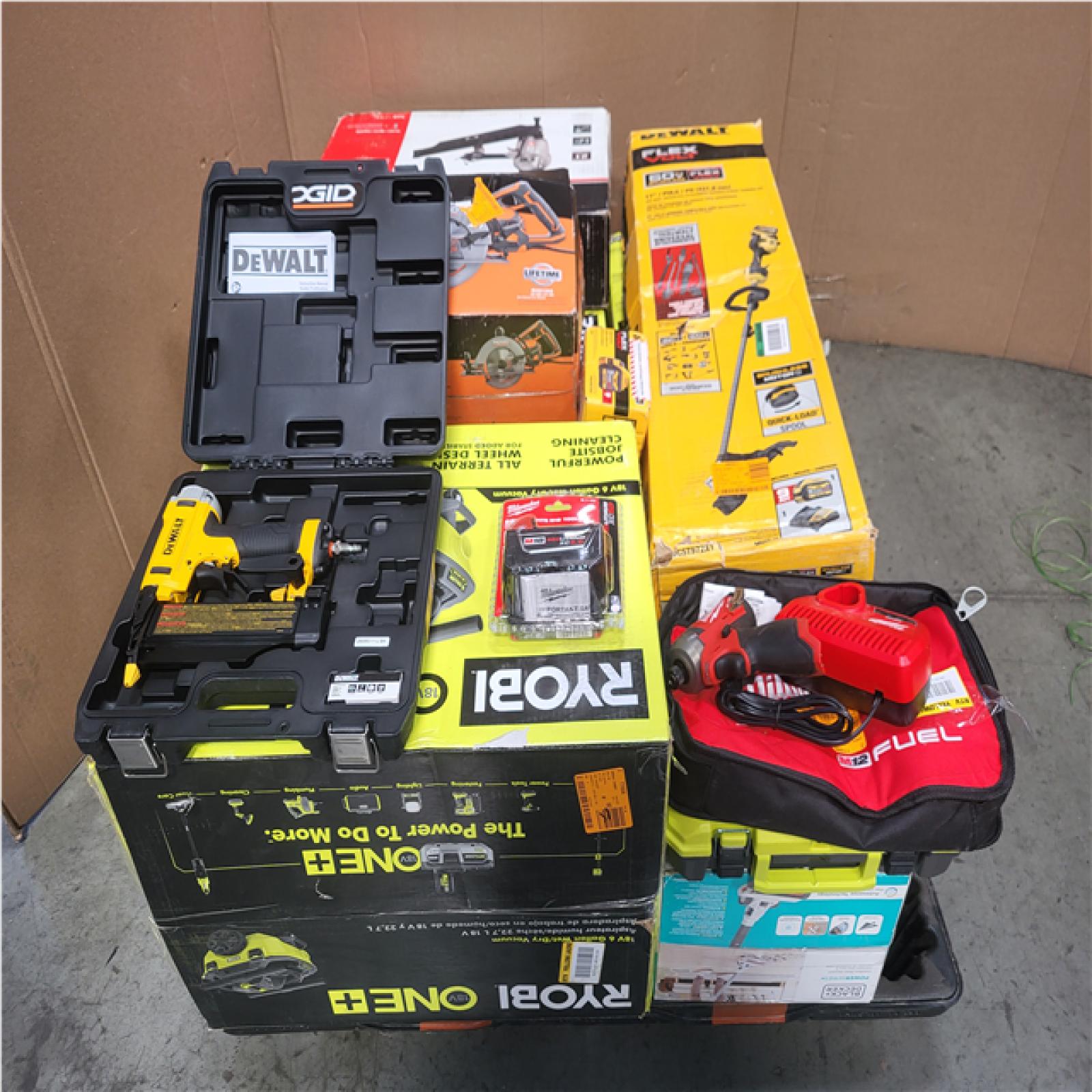 CALIFORNIA AS-IS TOOL PALLET