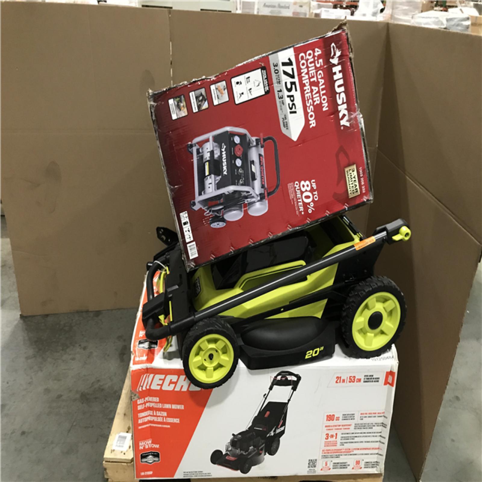 CALIFORNIA AS-IS OUTDOOR POWER EQUIPMENT
