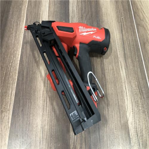 AS-IS Milwaukee FUEL 18-Volt Lithium-Ion Brushless Cordless Gen II 15-Gauge Angled Finish Nailer (Tool-Only)