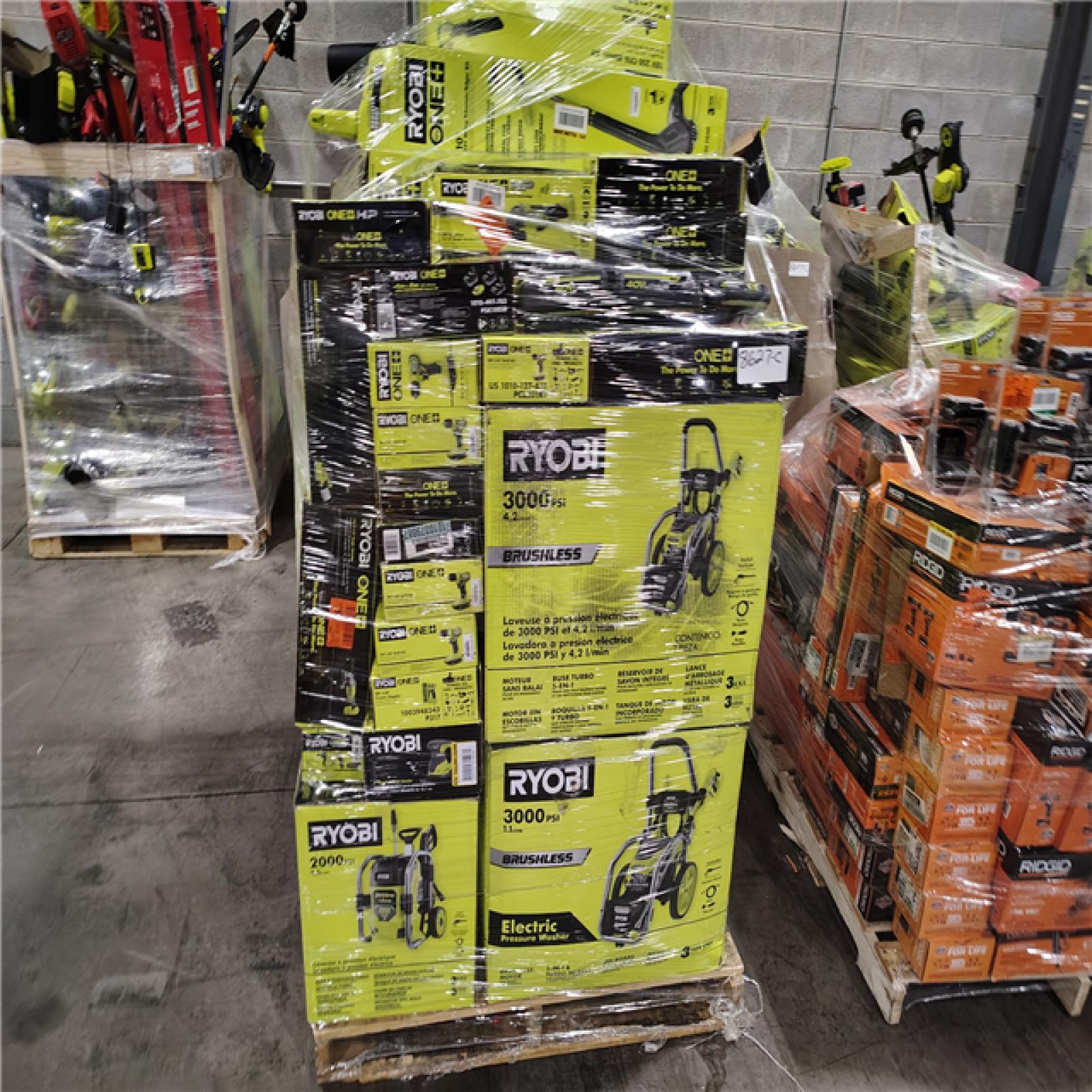 Pittston Location As-Is Power Tools Partial Truckload (8 Pallets) 8627-C