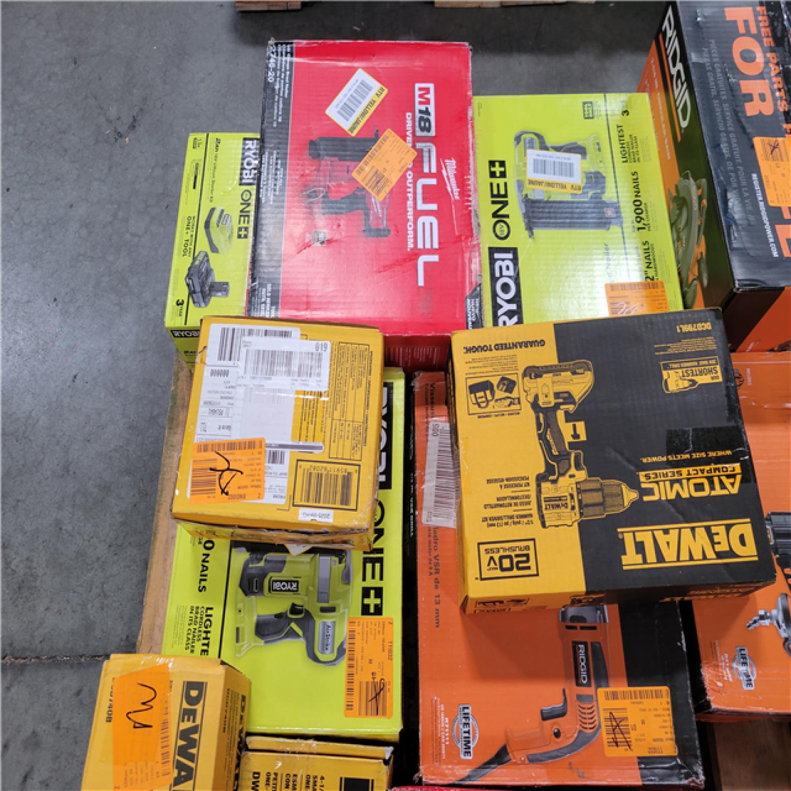CALIFORNIA AS-IS TOOL PALLET