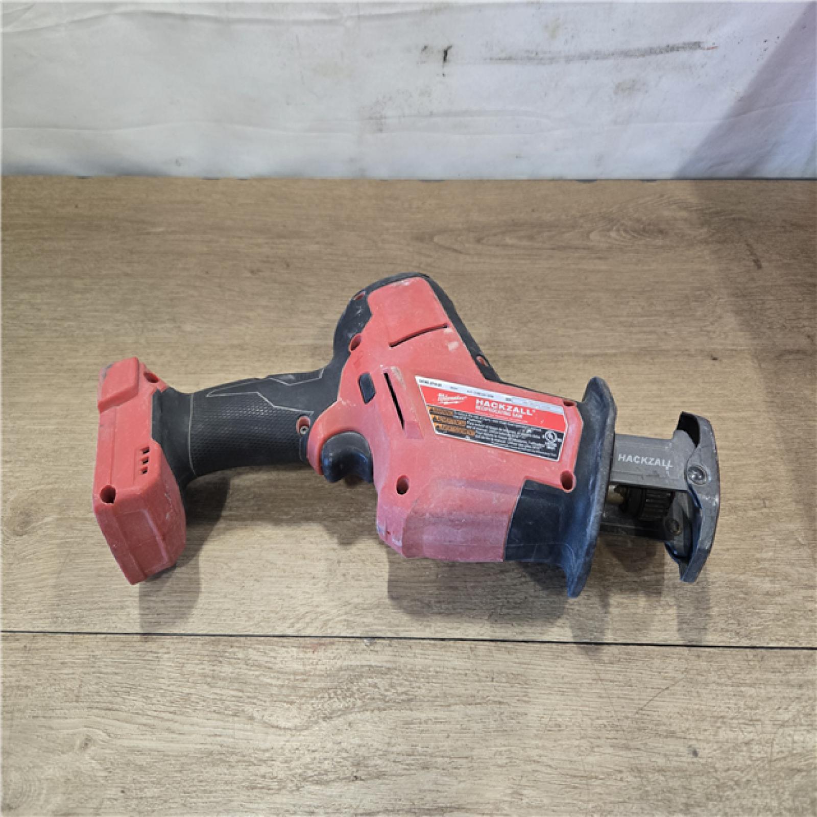 AS-IS Milwaukee FUEL 18V Cordless HACKZALL Reciprocating Saw (Tool-Only)