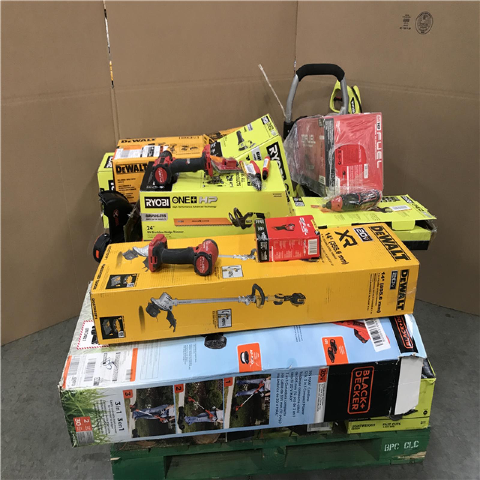 CALIFORNIA AS-IS TOOL PALLET