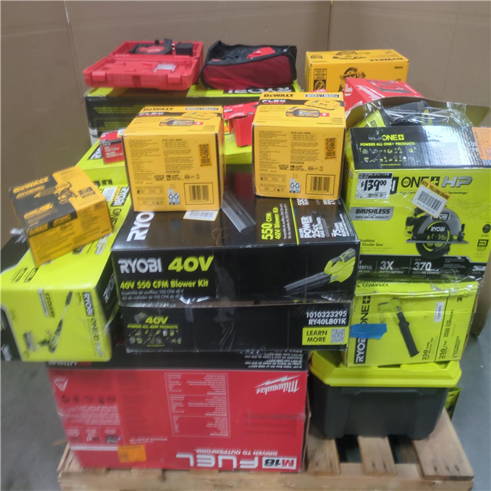 CALIFORNIA AS-IS TOOL PALLET