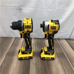 AS-IS DEWALT ATOMIC 20-Volt MAX Lithium-Ion Cordless Combo Kit