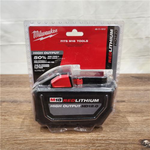 NEW! Milwaukee 48-11-1812 M18 REDLITHIUM High Output 12.0Ah Battery Pack