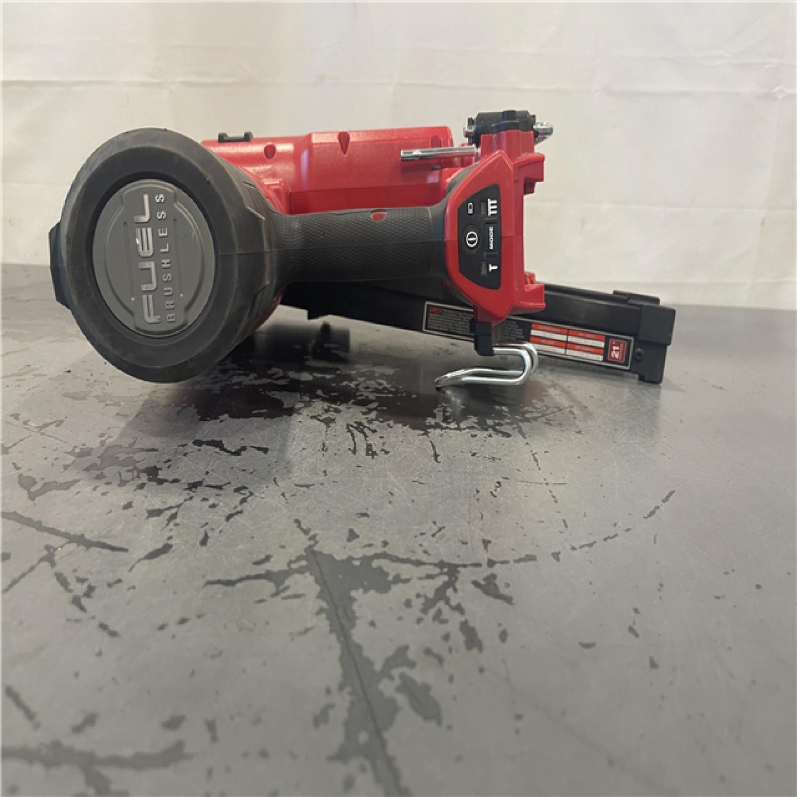 AS-IS- Milwaukee M18 FUEL 3-1/2 in. 18V 21-Degree Lithium-Ion Brushless Cordless Framing Nailer (Tool-Only)