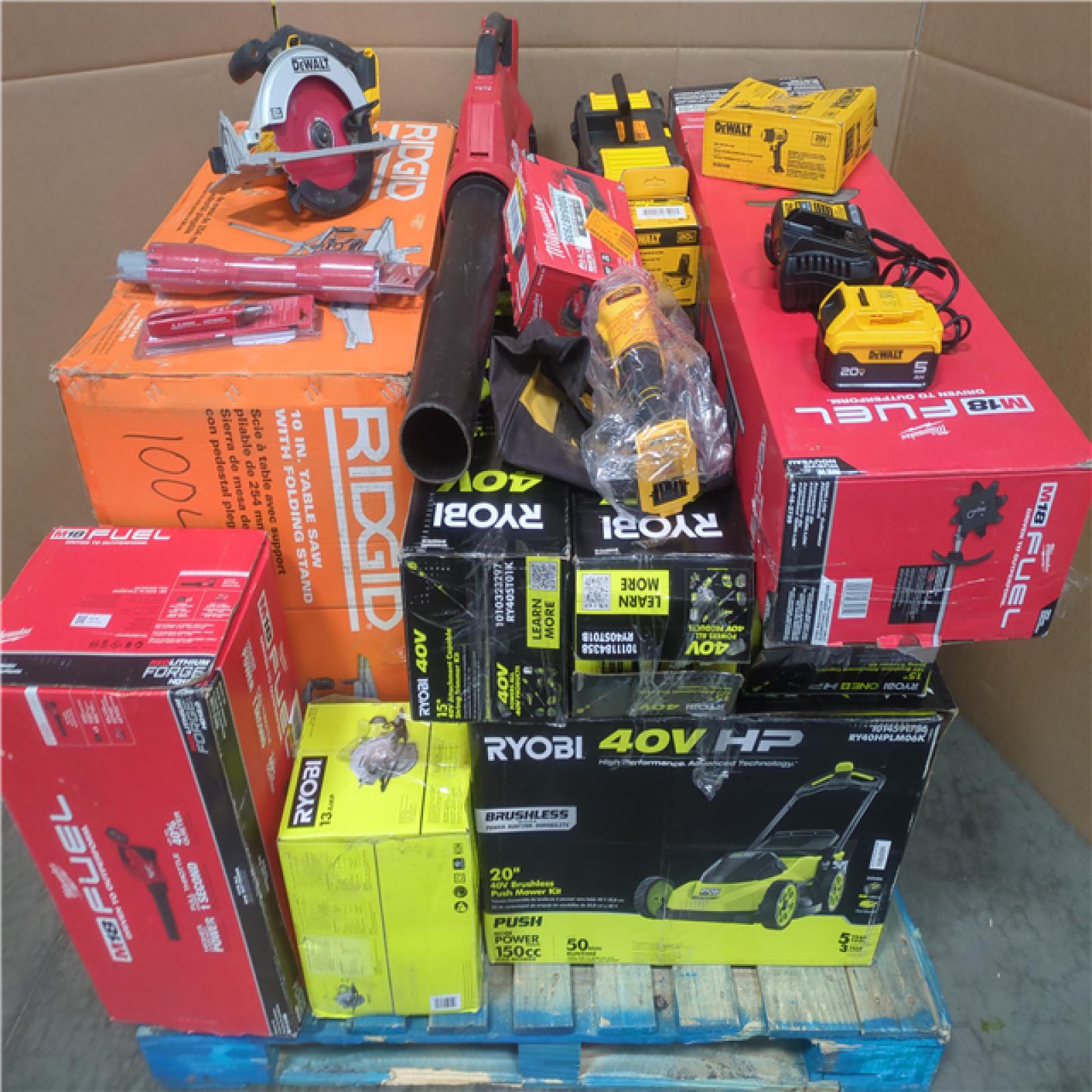 CALIFORNIA AS-IS TOOL PALLET