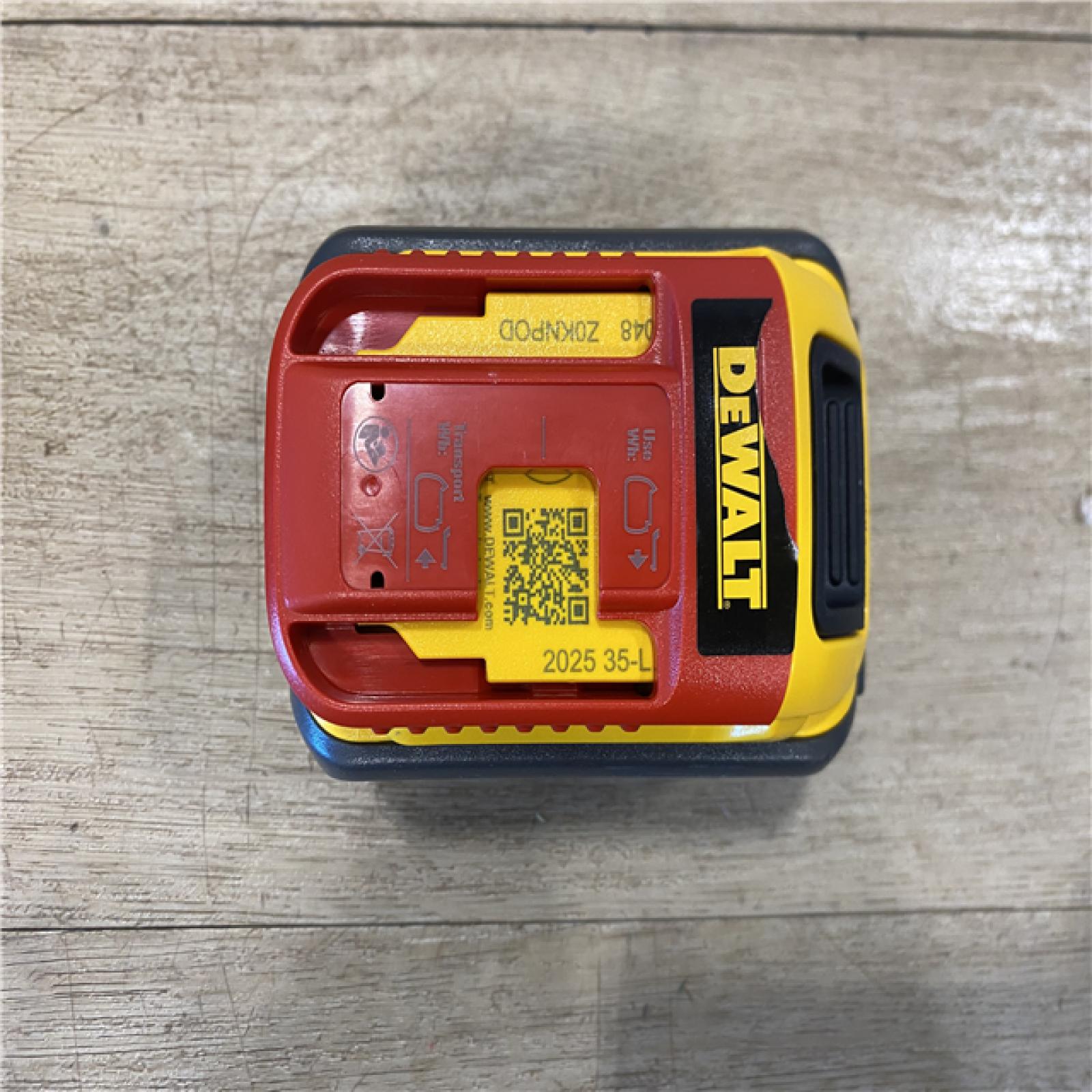 AS-IS DEWALT FLEXVOLT 20V/60V MAX Lithium-Ion 6.0Ah Battery Pack Kit