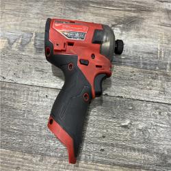 AS-IS Milwaukee FUEL SURGE 12V Lithium-Ion Brushless Cordless 1/4 in. Hex Impact Driver Compact Kit