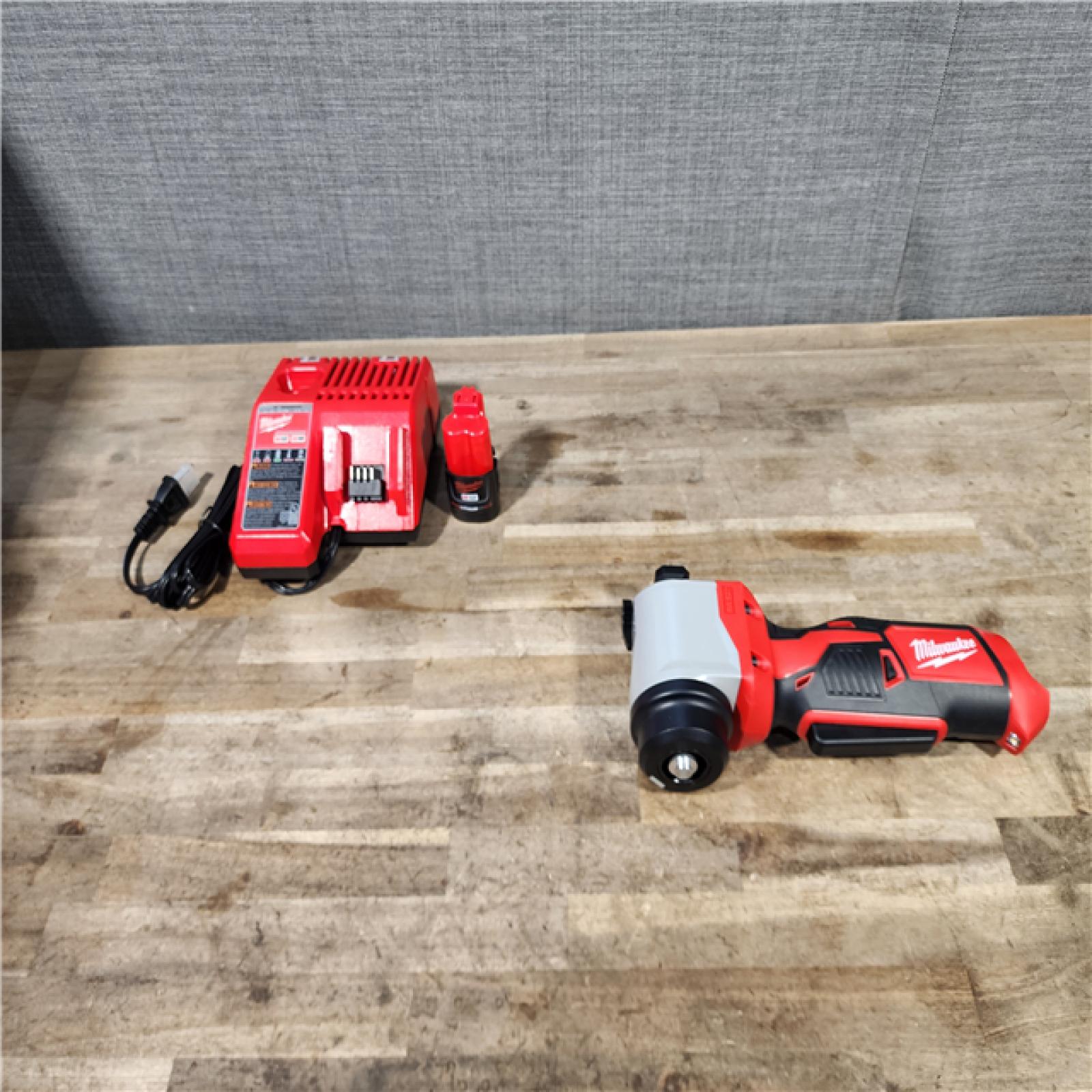 HOUSTON LOCATION - AS-IS M12 12V Lithium-Ion Cordless Cable Stripper Kit for Cu THHN/XHHW Wire