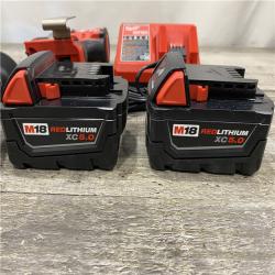 AS-IS Milwaukee FUEL 18V Lithium-Ion Brushless Cordless 1/2 in. Hammer Drill Driver Kit