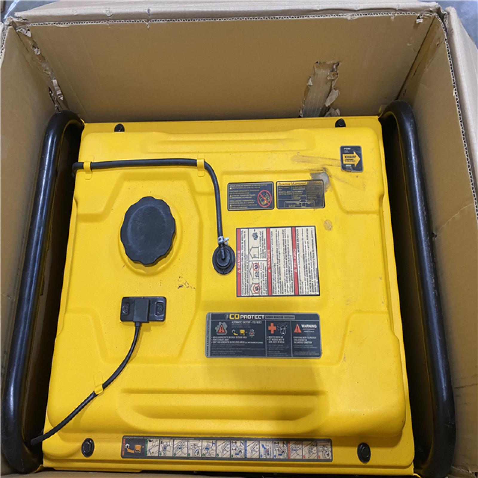 Dallas Location - As-Is DEWALT 10000 / 8000-Watt Electric Gas Powered Portable Generator
