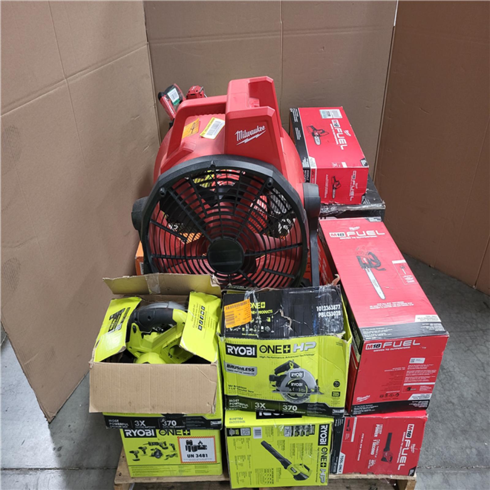 CALIFORNIA AS-IS TOOL PALLET