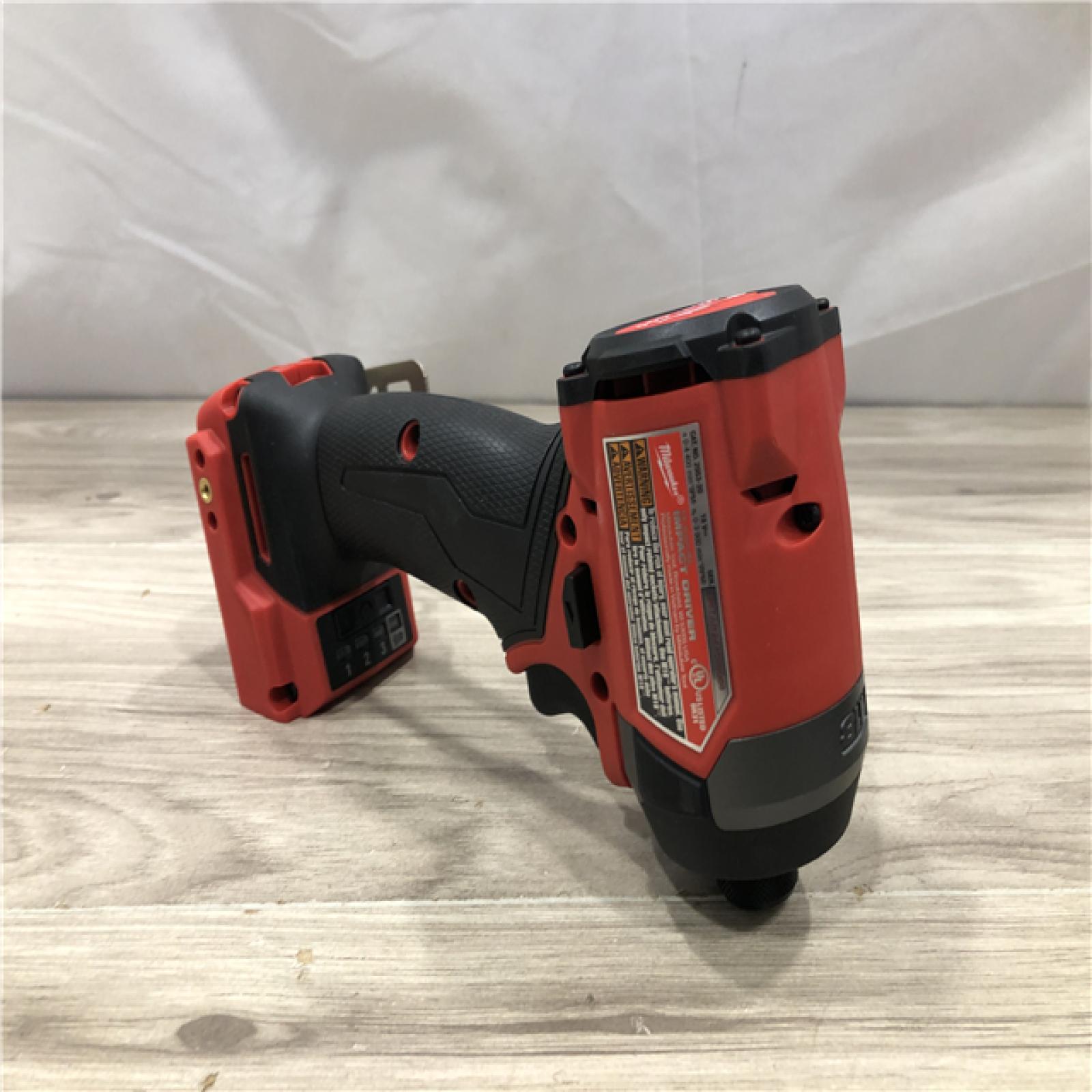 AS-IS Milwaukee FUEL 18V Lithium-Ion Cordless Hammer Drill and Impact Driver Combo Kit