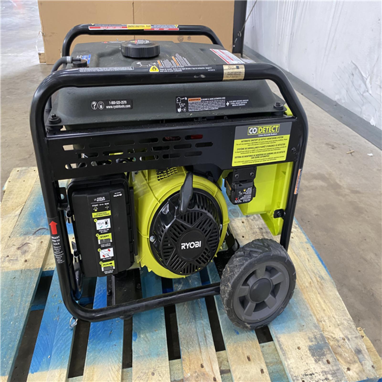 Houston Location AS IS - Ryobi 6500 watts Generator