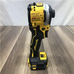 AS-IS DEWALT ATOMIC 20V MAX Lithium-Ion Cordless 1/4 in. Brushless Impact Driver Kit