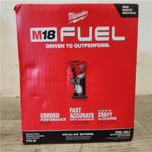 Phoenix Milwaukee M18 FUEL 18V Lithium-Ion Brushless Cordless Compact Router (Tool-Only) (SEALED)