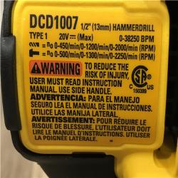AS-IS DEWALT 20V XR Lithium-Ion Cordless Hammer Drill Kit
