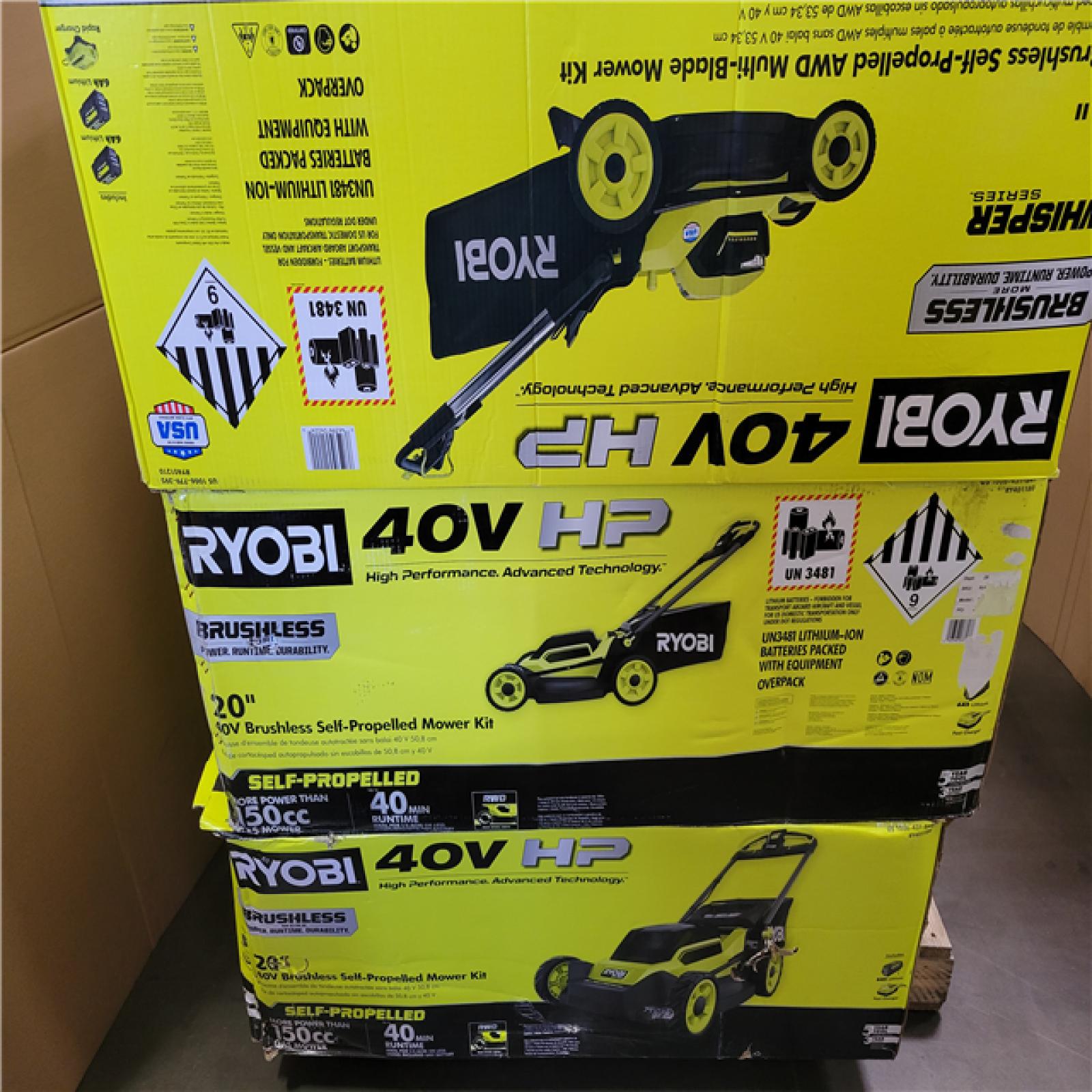 CALIFORNIA AS-IS OUTDOOR POWER EQUIPMENT