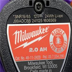 AS-IS Milwaukee Men's Large 12-Volt Lithium-Ion Cordless Black Heated Jacket Hoodie Kit