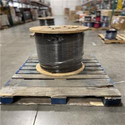DALLAS LOCATION - AS-IS Southwire 2,500 ft. 1 Black Stranded CU SIMpull THHN Wire (SEE NOTES)